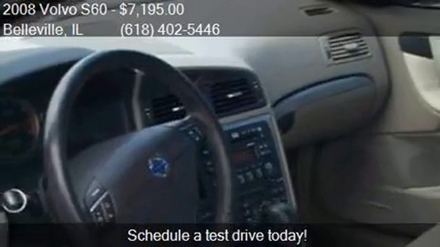 2008 Volvo S60 2.5T for sale in Belleville, IL 62226 at Rowa смотреть онлайн