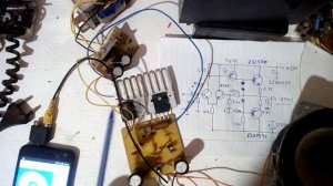 Простой и Мощный Усилитель Звука на пяти транзисторах.