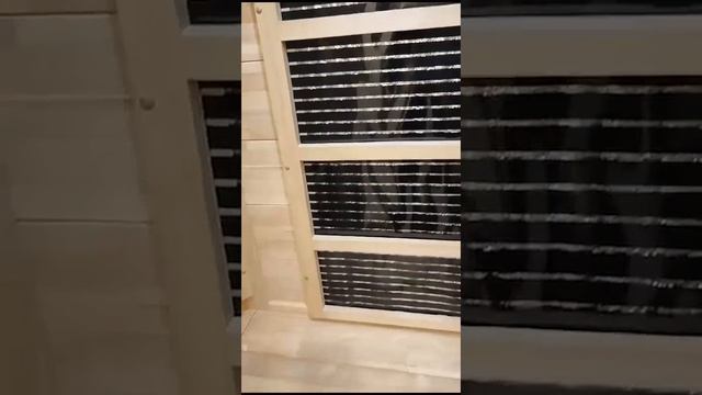 Видеоотзыв: 1местная кедровая инфракрасная сауна с карбоновыми нагревателями (Ригер) смотреть онлайн