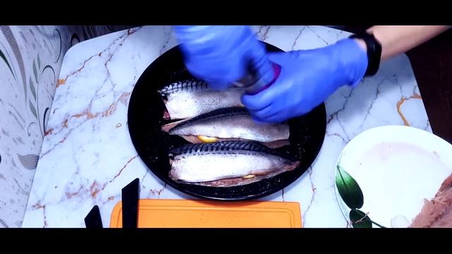 Скумбрия как в ресторане. Самый простой рецепт вкусной скумбрии на гриле.