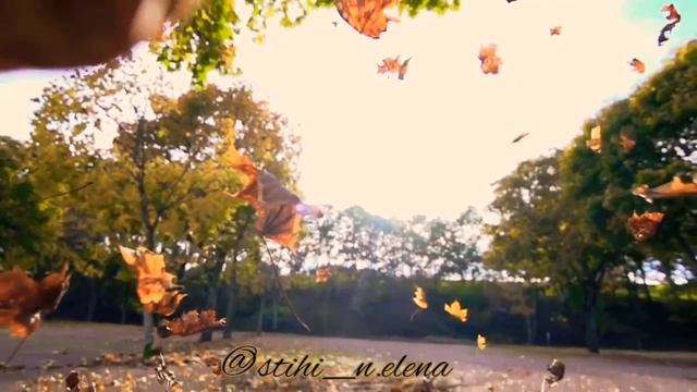 Осенний закат. Стихи о природе. Елена Немоляева. смотреть онлайн