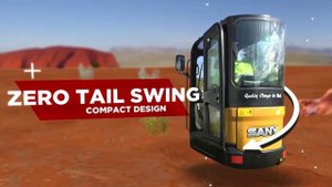 SANY SY18C работе!  Компакность, экономичность и производительность в действии.