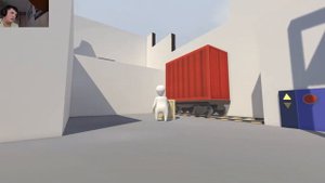 HUMAN FALL FLAT Прохождение. Белый человек.