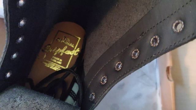 Gripfast boots black greasy 10 eye steel toe Capped Derby Boot unboxing смотреть онлайн