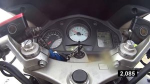 Honda VFR 800  acceleration 0-100/200 km/h