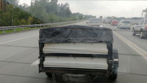 Нива с прицепом, поездка за люками. Вспомнил о Marussia моторс!!