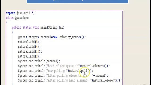 #Java_collection_framework #queue #deque #priorityqueue #javacode