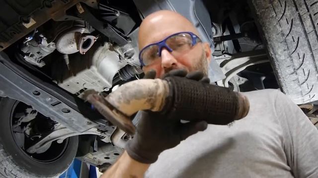 Замена гофры на опеле. смотреть онлайн