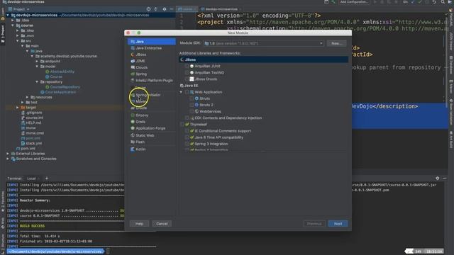 Spring Boot Microservices 02 - Modularizando o Projeto смотреть онлайн