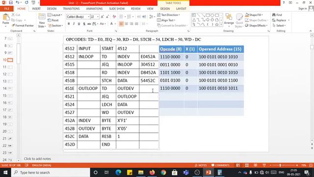 SIC Object Code Generation. Example 2 смотреть онлайн