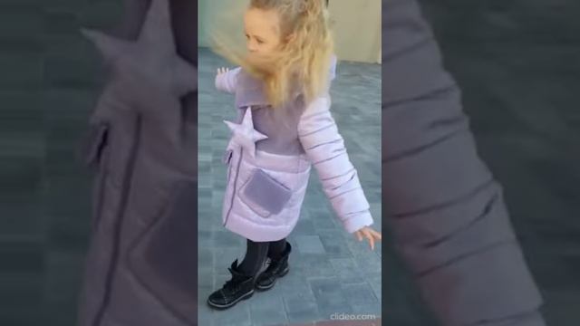 Зимняя куртка пуховик для девочки Зиронька Mangelo