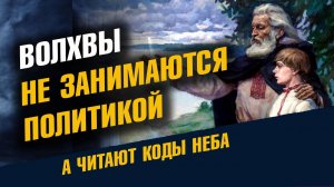 Волхвы не занимаются политикой