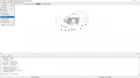 COLMAP demonstration (2021-01-24)