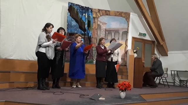 12 часть 23 декабря 2018 Праздник рождества Церковь на Скале Выборге! смотреть онлайн