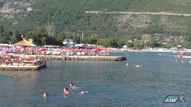 Дюклей и Славянский пляж | Пляжи Будвы - часть 2 | Черногория смотреть онлайн