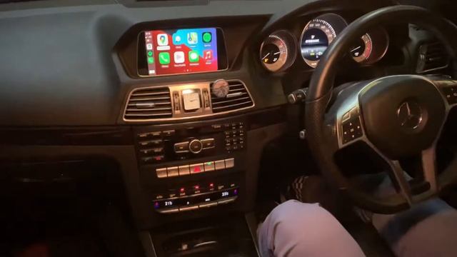 Wireless Apple CarPlay in Mercedes W207 E Class Coupe By Volando смотреть онлайн