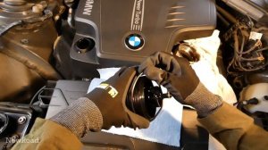 How to Change Engine Oil and Filter in BMW F30 F31 320i 328i with N20 Engine
