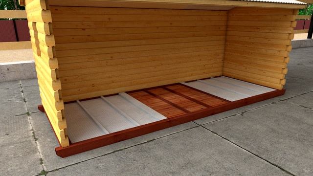 Устройство готовой (мобильной) бани из бруса компании ПБК смотреть онлайн