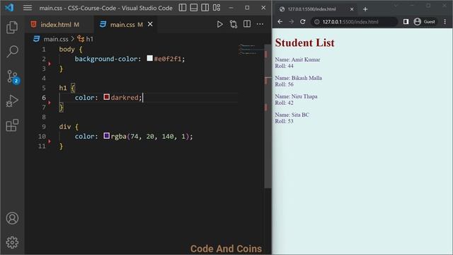 CSS Text Styling - CSS 3 Course