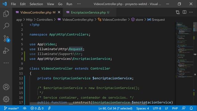Controladores en Laravel | Service container Laravel - Dependency injection смотреть онлайн