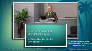 WE ARE SAVED TO SERVE. 05-24-20am. Hebrews 9. Palm Harbor Church of Christ Live Stream