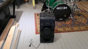 Rmif drums 229 Моя колонка Sony MHC V11