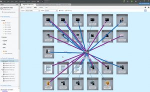 Layer-2 Physical Segments Map in NetCrunch 9.3