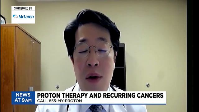Proton therapy and recurring cancers