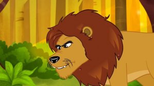 Le Lion, le Rat et l'Ours Endormi | Fable Originale  | dessin animé avec les P'tits z'Amis