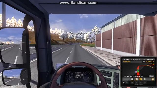 ETS2 Mercedes Benz Axor V8 sound & new skin смотреть онлайн