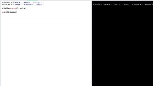 Python Coding for beginners 20 - Remove, Sort  and Change  list items