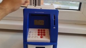 Идея для подарка , Прикольная Копилка банкомат обзор