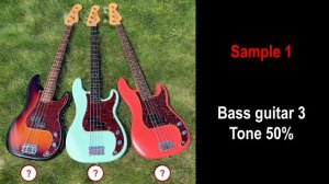 Fender Precision Bass American Standard, American Original and Custom Shop comparison