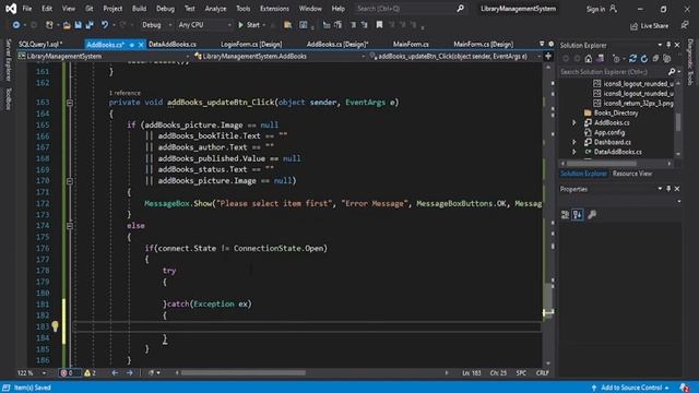 C# Full Tutorial - Library Management System with Source Code