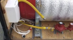 Мобильный газгольдер Челябинск, первый пробный экземпляр.