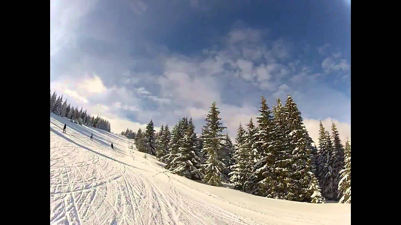 Склон #21. Krcmar. Спуск задом-наперед. 01.2013. Копаоник. Сербия.