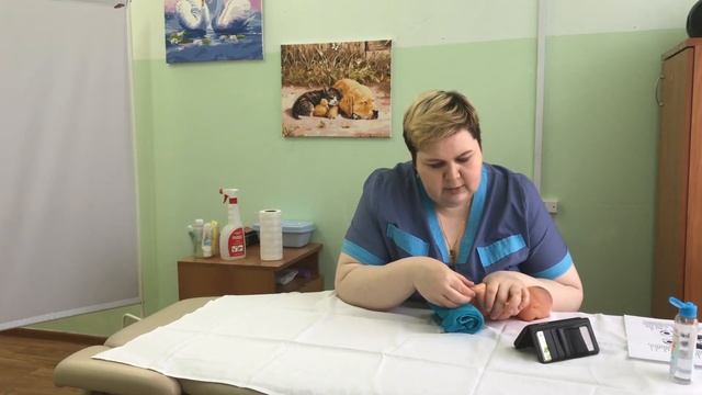 Техника массажа стоп