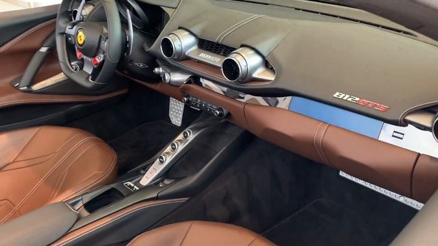 Ferrari 812 GTS - Private Showing & Walk Around Video ! Showing with BOTH Roof Up & Down ! смотреть онлайн