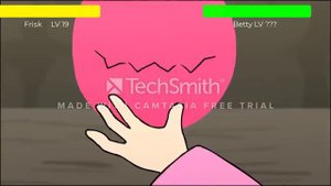 Frisk VS Betty ( Glitchtale, With healthbars!)