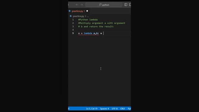 Python Lambda ??#python #pythonprogramming #coding #code #programming #pythoncoding
