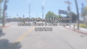 Classic Jamie, Jack & Stench: Criss Angel & Melissa Rivers 8/23/2006