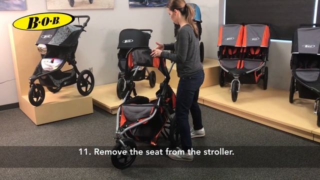 How To Replace Seat Fabric On BOB Gear Jogging Strollers (select models) смотреть онлайн