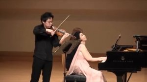 신송림 Songlim Shin Recital accompaniment with violin(Beethoven)