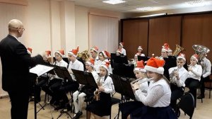 "Танец маленьких утят". Образцовый коллектив детский духовой оркестр "Маэстро"