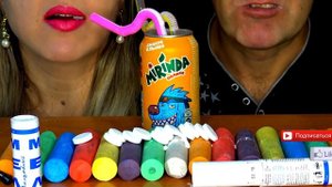 ЕМ МЕЛ /АСМР ?Хруст Мела / ASMR Eating chalk ??