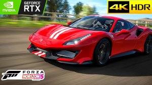 Forza Horizon 5 | Ferrari 488 Pista 2019 | Logitech G25 | RTX 3060 | 4K 60 FPS | Gameplay