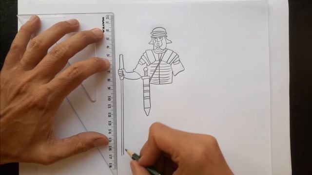 ⚔️Cómo dibujar UN LEGIONARIO ROMANO⚔️ How to draw A ROMAN LEGIONARY✏️ смотреть онлайн