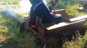 ТС350 6x6 Первый запуск после долгого простоя. Часть#1