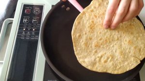 Когда нет времени на хлеб, делаю их! Чапати. Хлебная лепешка за 5 минут!
