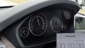 BMW X5 3.0d (F15) разгон 0-100 км/ч / NEW BMW X5 3.0d (F15) speed up 0 to 100 km/h